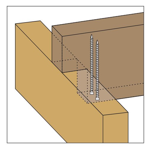 Houtconstructieschroef EASYfast+